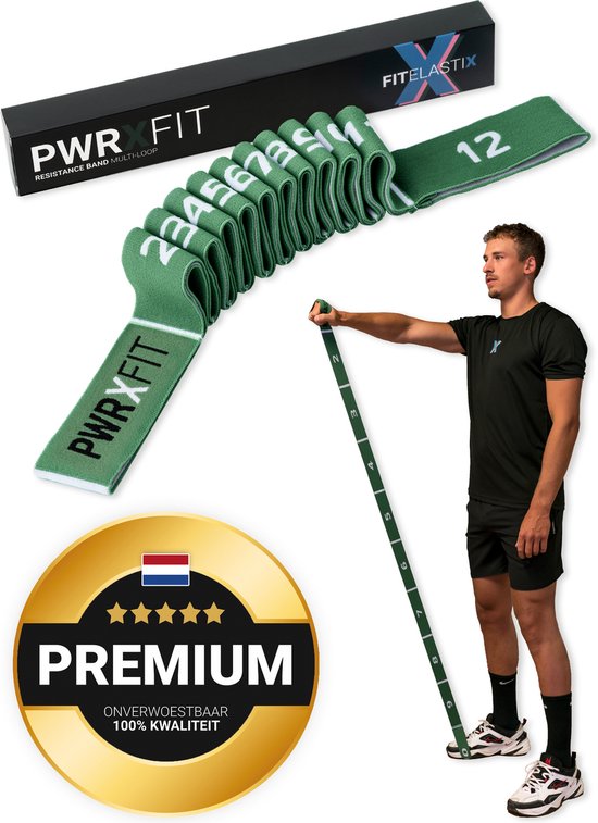 FITELASTIX Premium Lange Weerstandsband